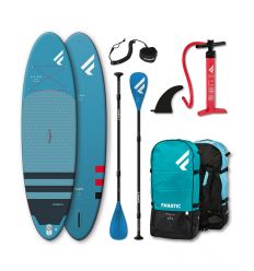 Fanatic Fly Air 10'8" Blue 2022 Inflatable SUP package