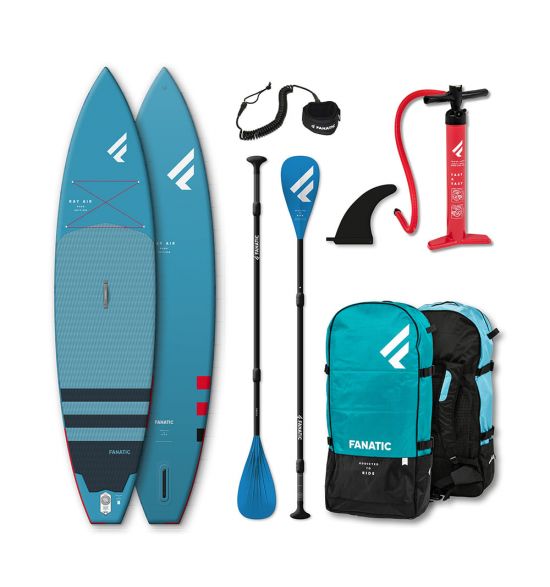 Fanatic Ray Air 11'6" Blue 2021 Inflatable SUP package