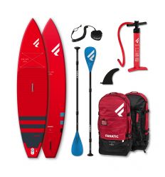 Fanatic Ray Air 11'6" Red 2022 Inflatable SUP package