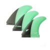 F-One Thruster fin set Flow XS Carbon - Mint