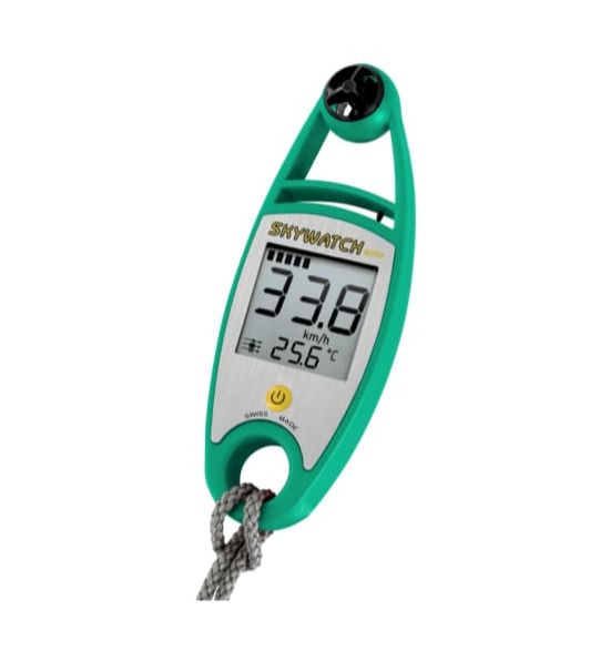 Skywatch Wind Anemo-Thermometer Turquoise