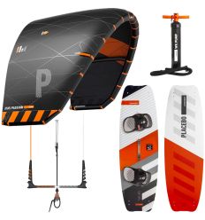 RRD Passion 9m + RRD Placebo 2022 kitesurf complete package