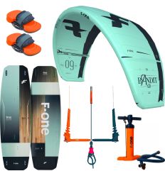 F-One Bandit 12m + F-One Trax 2023 kitesurf complete package
