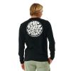 Rip Curl Wetsuit Icon Long Sleeve Tee Black