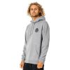 Rip Curl Wetsuit Icon Hooded Grey Marle Fleece