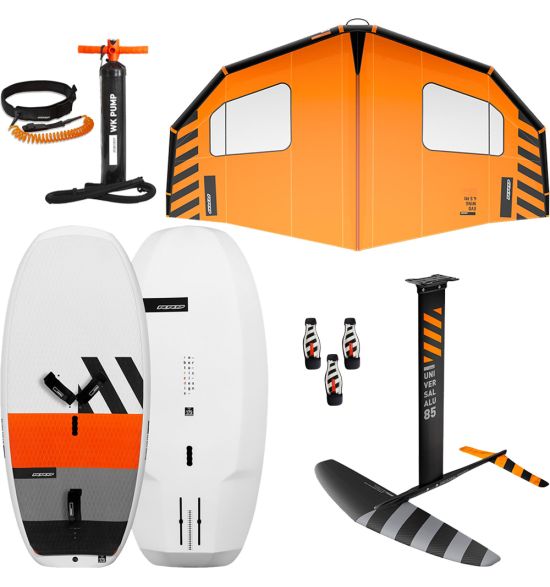 RRD Beluga LTE 90L + 1700 foil + Evo wing y26 complete wing package